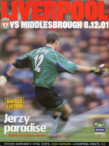 Match programme